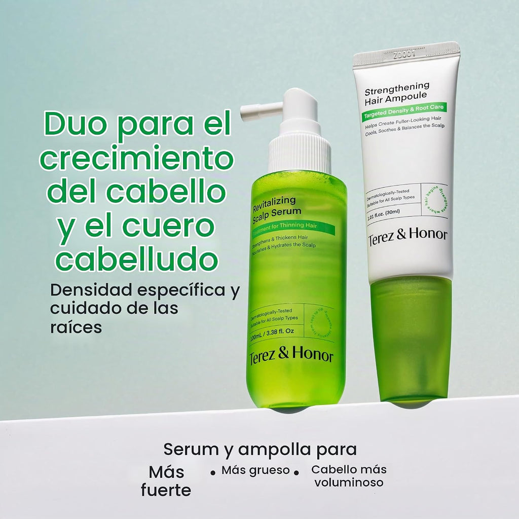 Spray de suero para el cuero cabelludo y ampolla capilar Cuidado de...