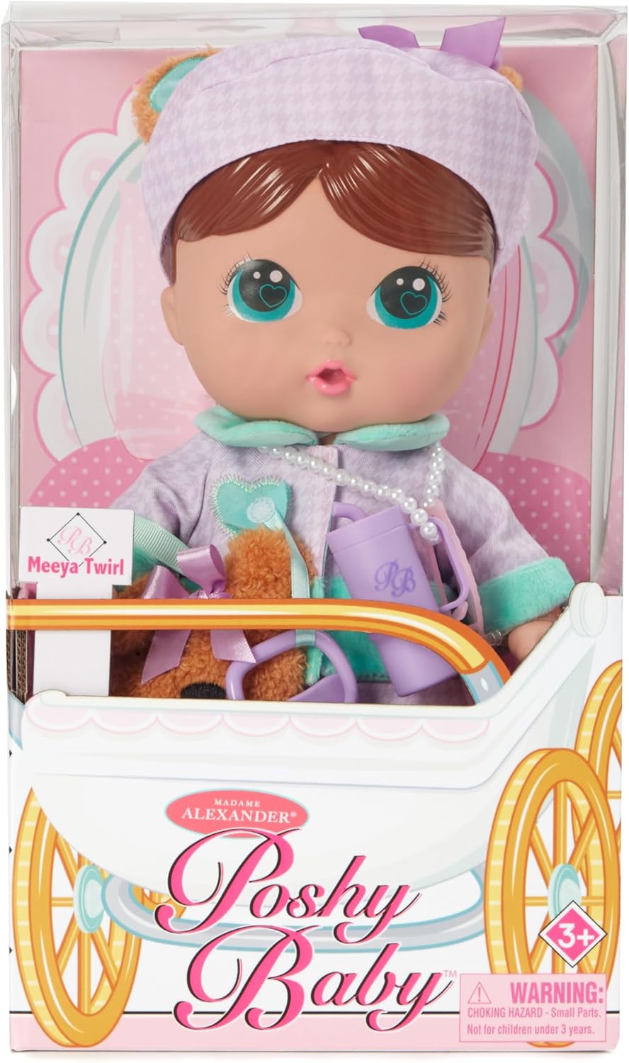 Madame Alexander Muñeca de moda Poshy Baby™ de 12 pulgadas, Meeya T...