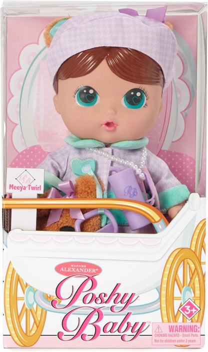 Madame Alexander Muñeca de moda Poshy Baby™ de 12 pulgadas, Meeya T...