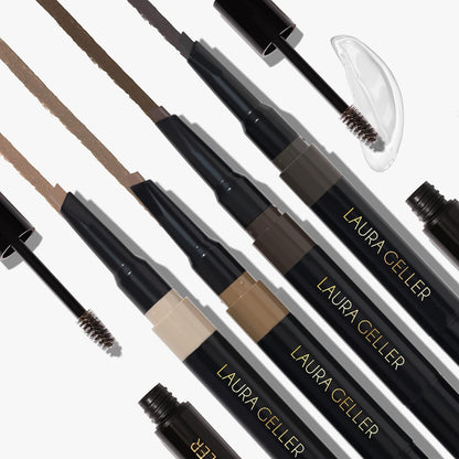 LAURA GELLER NEW YORK Sculpt-n-Stay - Lápiz impermeable para cejas...