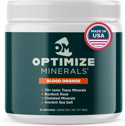 Optimize Minerals Fórmula Diaria Multimineral \u2013 Magnesio, Elec...