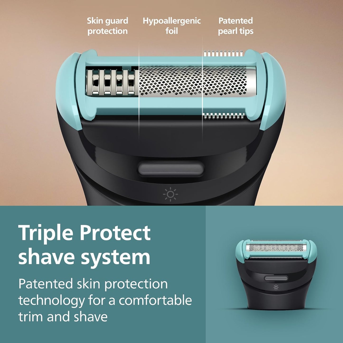Philips Norelco Body Groomer serie 7000, recortador corporal comple...