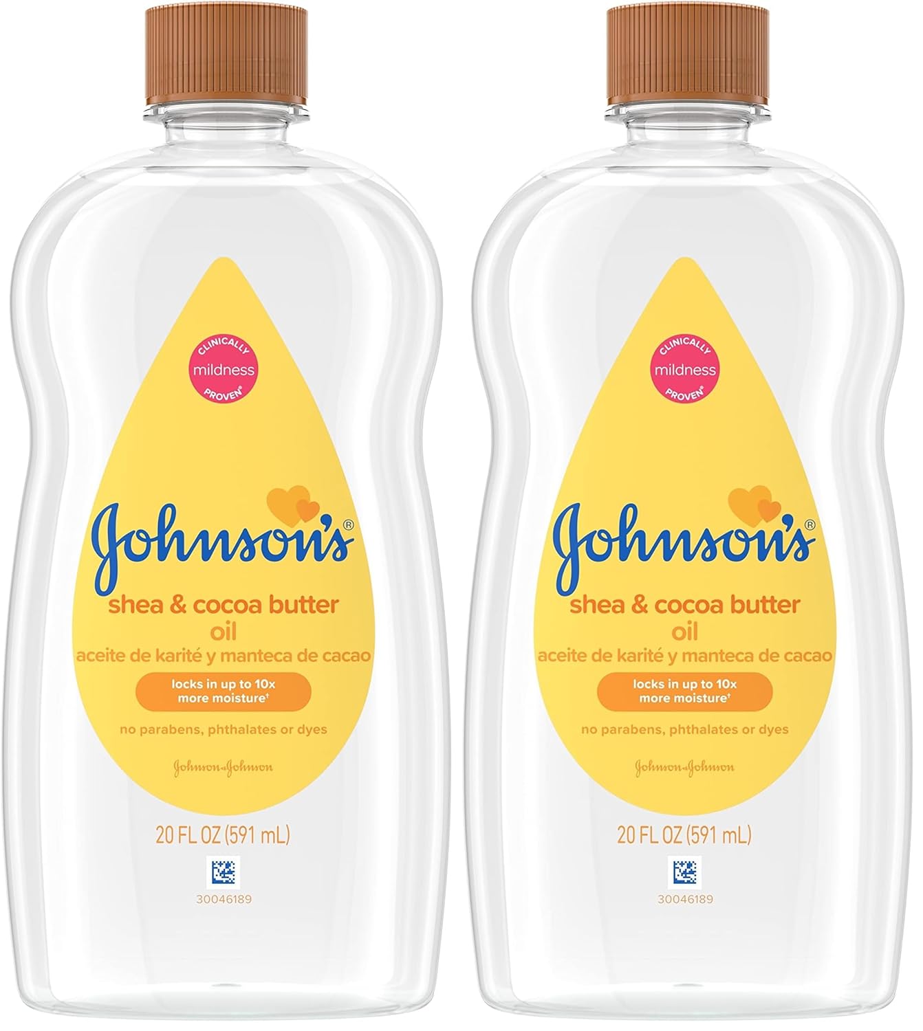 Johnson's Baby Aceite de bebé, Aceite mineral enriquecido con m...