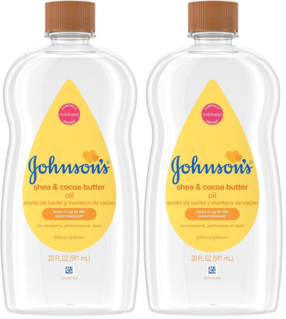 Johnson's Baby Aceite de bebé, Aceite mineral enriquecido con m...
