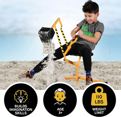 Stargo Excavadora de Arena para Niños Juguete de Montar, Juguetes d...
