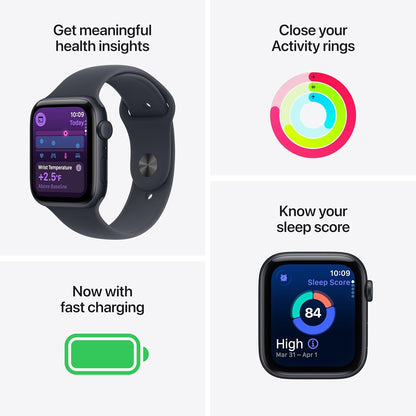Apple Watch SE 3 [GPS + Celular 44mm] Smartwatch con caja de alumin...