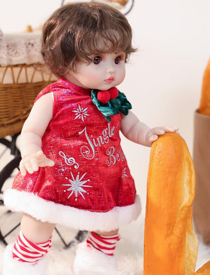 Cloveray Muñecas de bebé, 18 pulgadas realista Reborn Full Vinyl Ba...