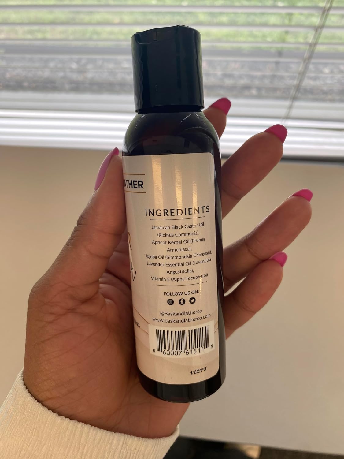BASK &amp; LATHER Elixir - Aceite fortalecedor del cabello, aceite...