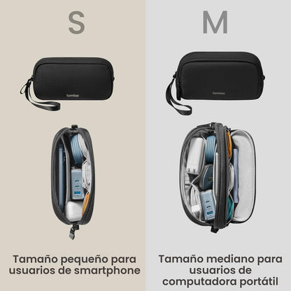 tomtoc Organizador de Electrónicos Estuche de Viaje, Bolsa de Viaje...