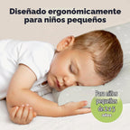 KeaBabies 2pk - Almohadas para niños de 2 años a 5,13 x 18 pulgadas...