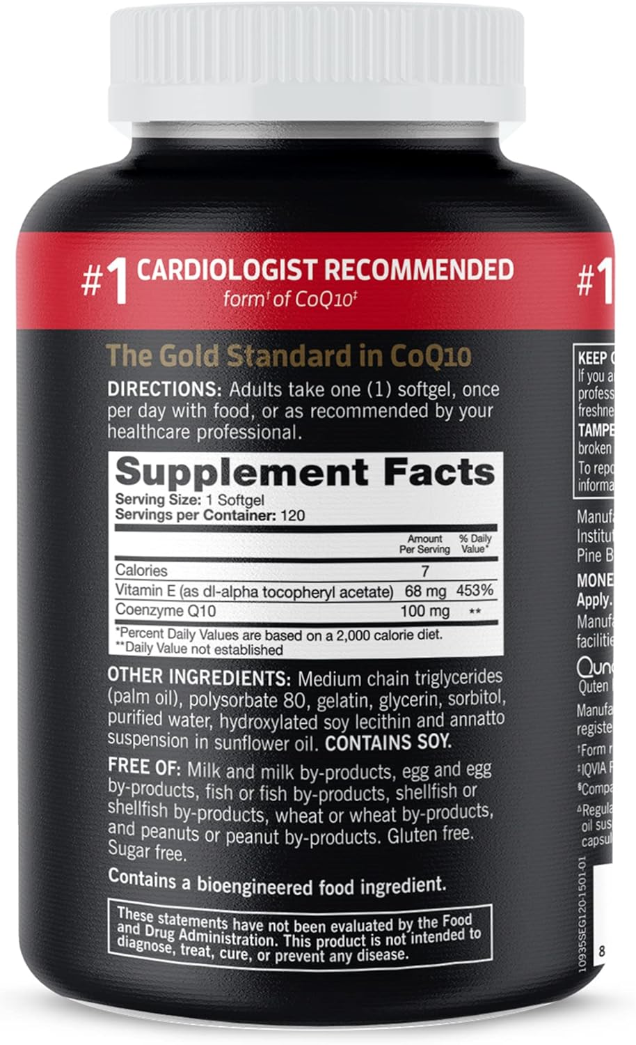 Qunol CoQ10 - Cápsulas blandas de 100 mg, Qunol Ultra CoQ10 100 mg,...