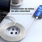 Cargador rápido para iPhone 17 16 15 de 10 pies, cargador de 20 W p...