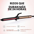ELLA BELLA® Plancha rizadora de 1.25 pulgadas con tecnología infrar...