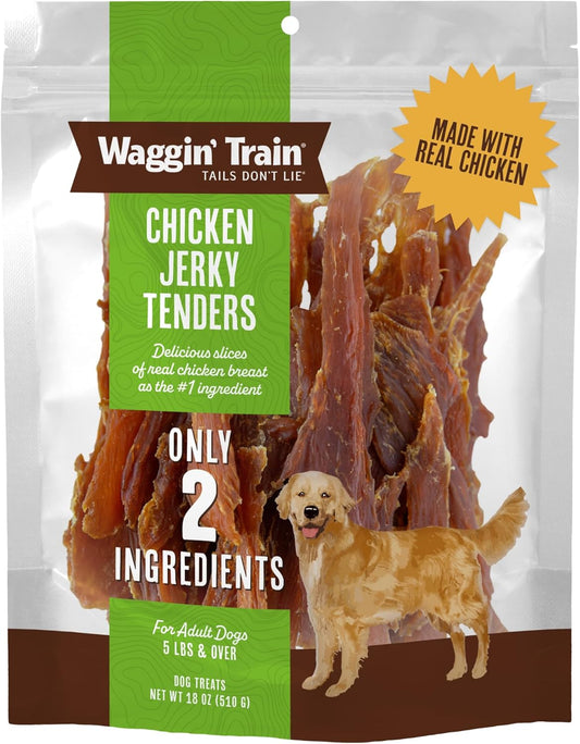 Waggin' Train Golosinas de pollo para perros, hechas con pechug...