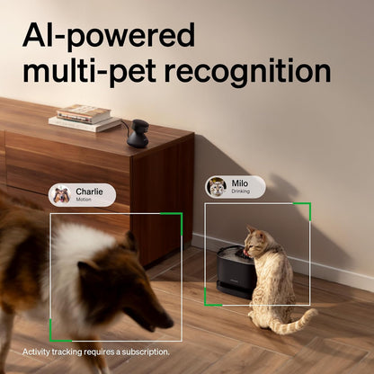 PETLIBRO - Cámara para mascotas AI para interiores con aplicación d...