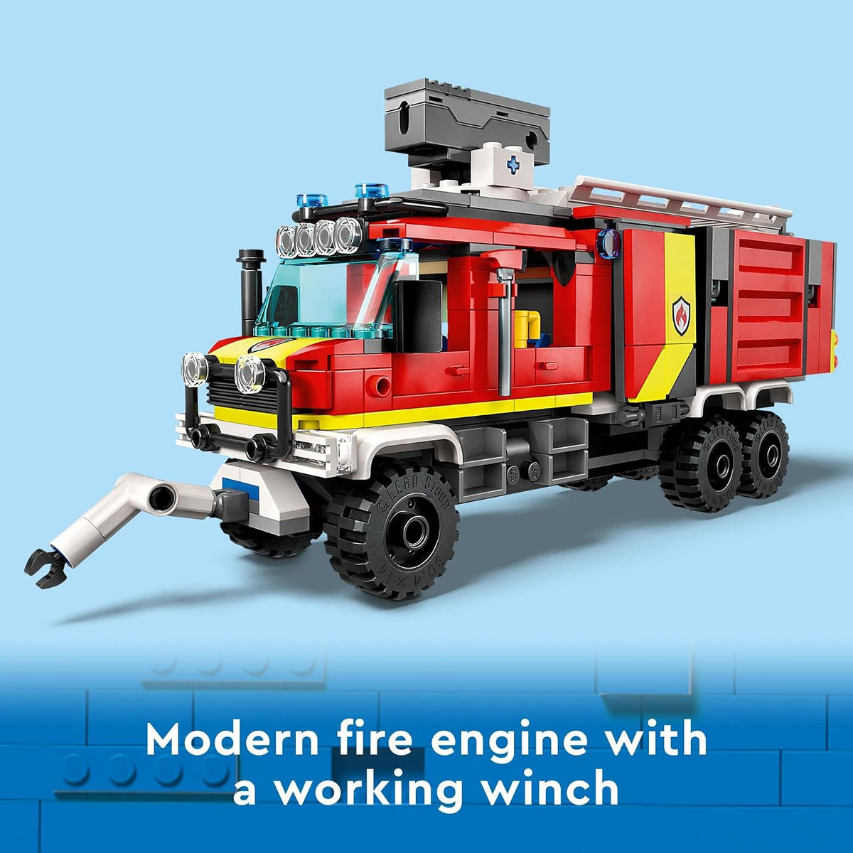 LEGO City Fire Command - Juego de construcción de camión de bombero...