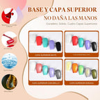Kit de esmalte de uñas de gel YALSYNY, con secador de uñas LED UV,...