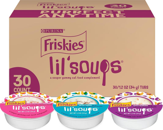 Friskies Purina comida para gatos húmeda sin granos, paquete variad...