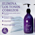 Luseta - Acondicionador morado para cabello teñido, gris, rubio y s...