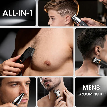 Suttik Manscape - Recortador de pelo corporal y púbico para hombres...