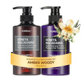 KUNDAL Honey &amp; Macadamia Champú y Acondicionador, [Amber Woody]...