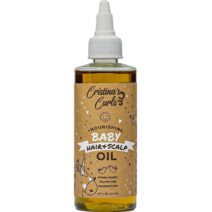 Cristina's Curls Aceite nutritivo para el cabello y el cuero ca...