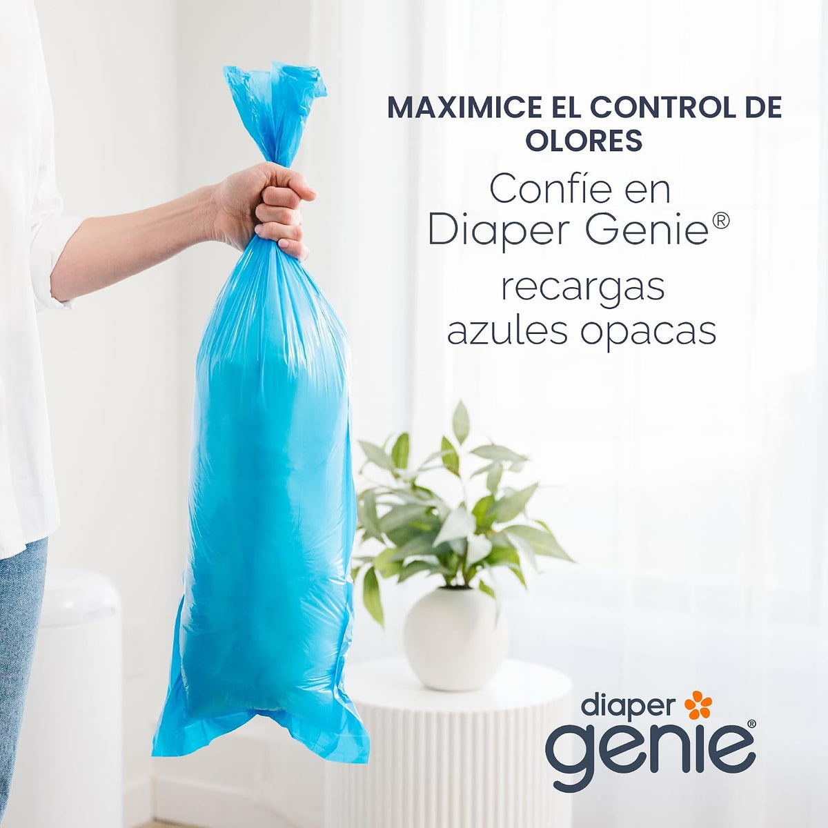 Diaper Genie Easy Roll Refill | 30 bolsas PerRefill | Capacidad par...
