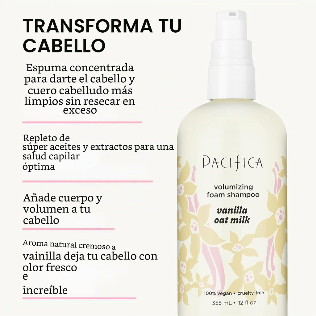 Pacifica Set de Champú y Acondicionador de Vainilla y Leche de Aven...