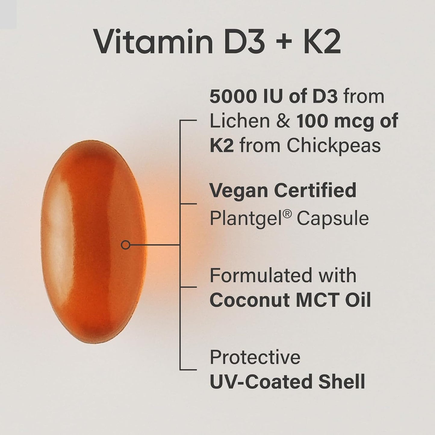 Sports Research Suplemento Vegano de Vitamina D3 + K2 con Aceite de...