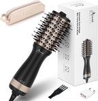 Aima Beauty Pequeño cepillo automático del secador de pelo del volt...