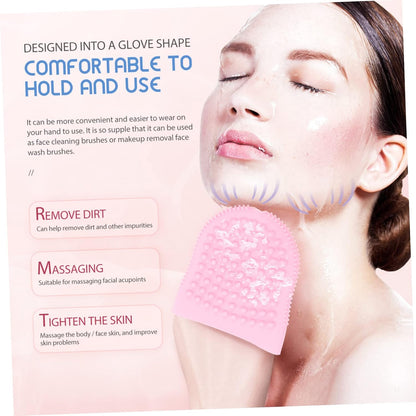 Ipetboom 3pcs Skin Care Tools Silicone Facial Brush Manual Face Was...