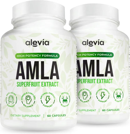 Alevia Amla Superfruit Extract 1000mg \u2013 Apoya el control de pe...