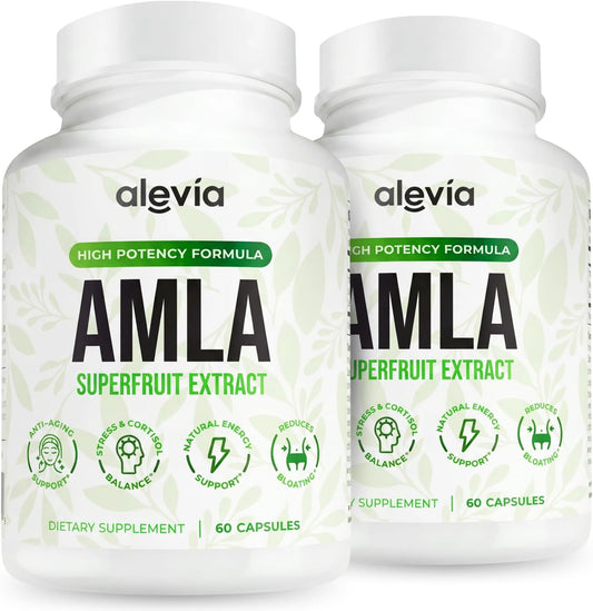 Alevia Amla Superfruit Extract 1000mg \u2013 Apoya el control de pe...