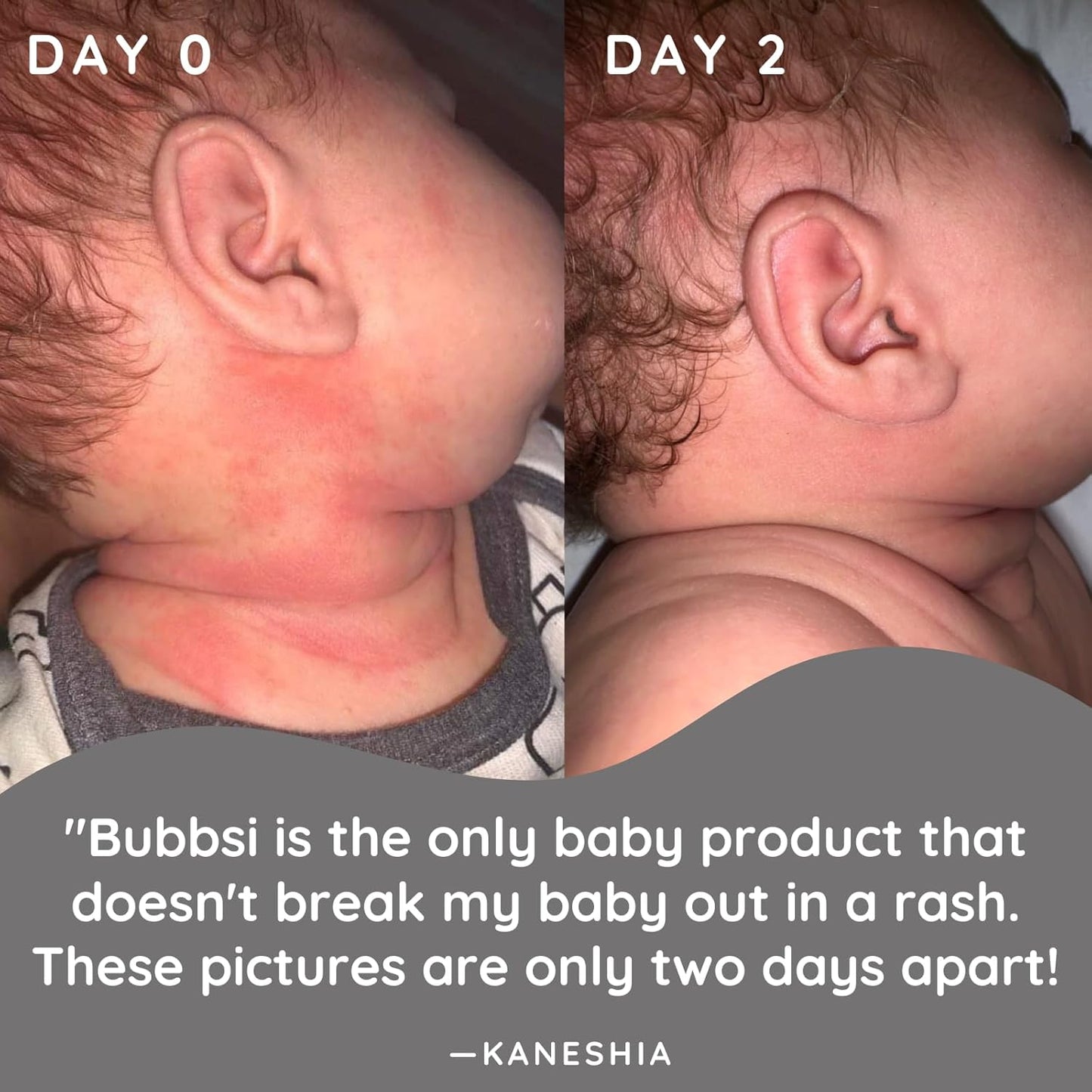 Bubbsi Loción corporal para bebé recién nacido, aceite de coco orgá...