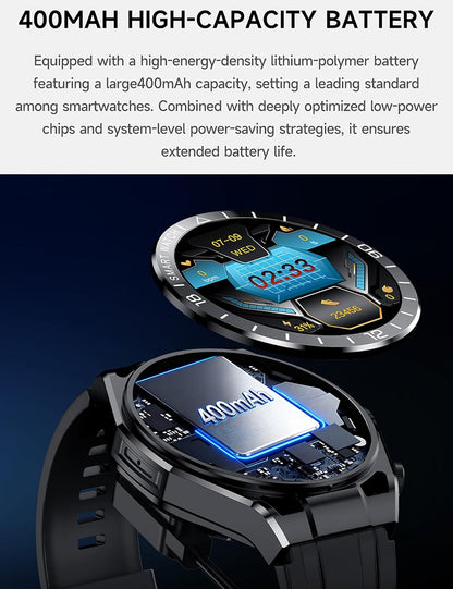 ATEVIX Reloj inteligente con auriculares, llamadas Bluetooth puede...