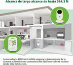 LeapFrog Monitor de bebé LF2423, sin WiFi, pantalla IPS, blanco | B...