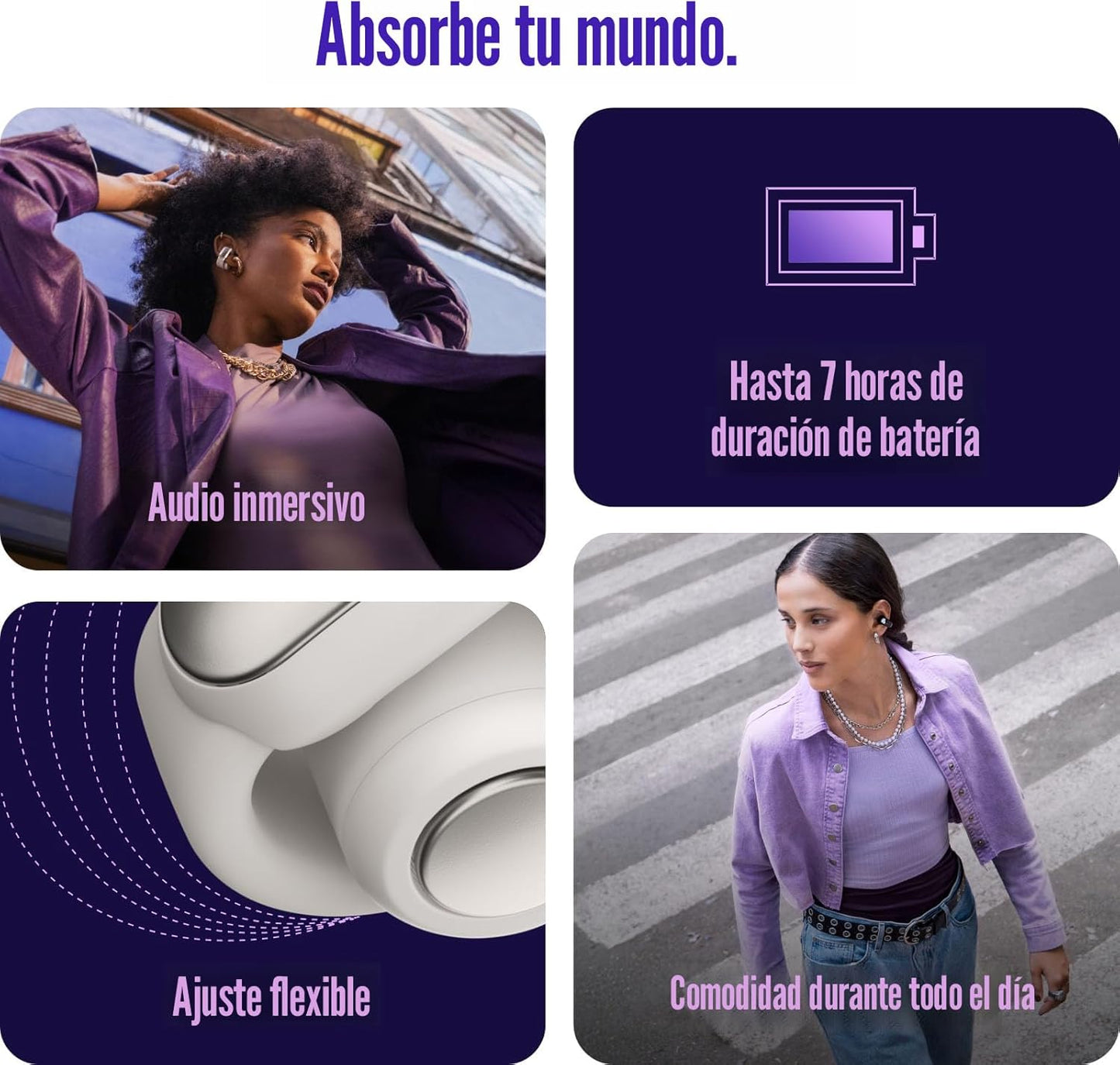 Auriculares Bose Ultra de oído abierto - Auriculares Bluetooth de o...
