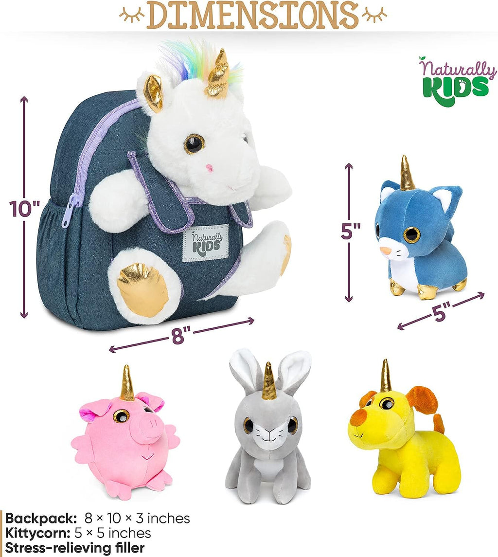 Naturally KIDS - Mochila de unicornio para niños de 2 a 5 años | Re...