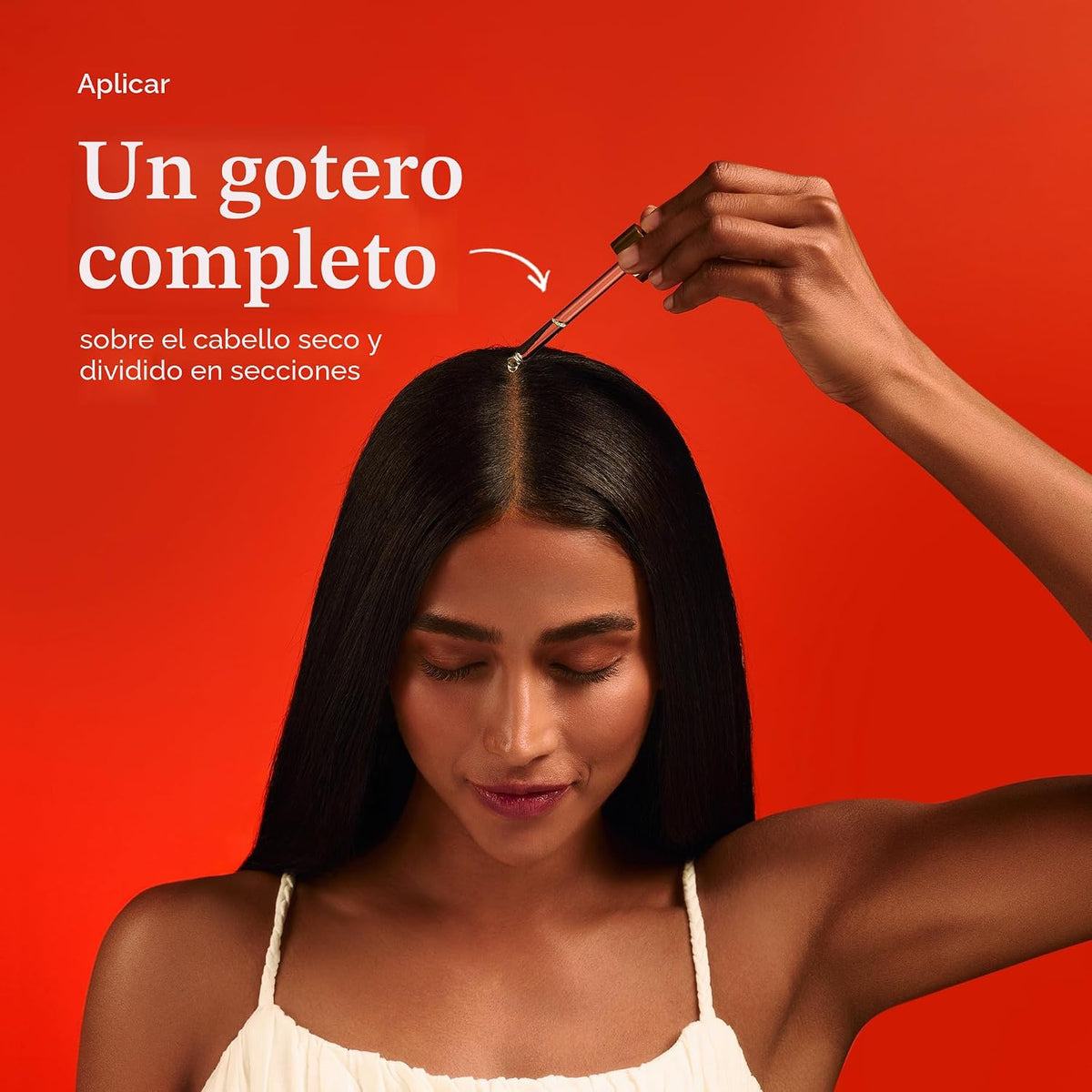 Aceite para cabello Fable &amp; Mane - Suero fortalecedor HoliRoots...