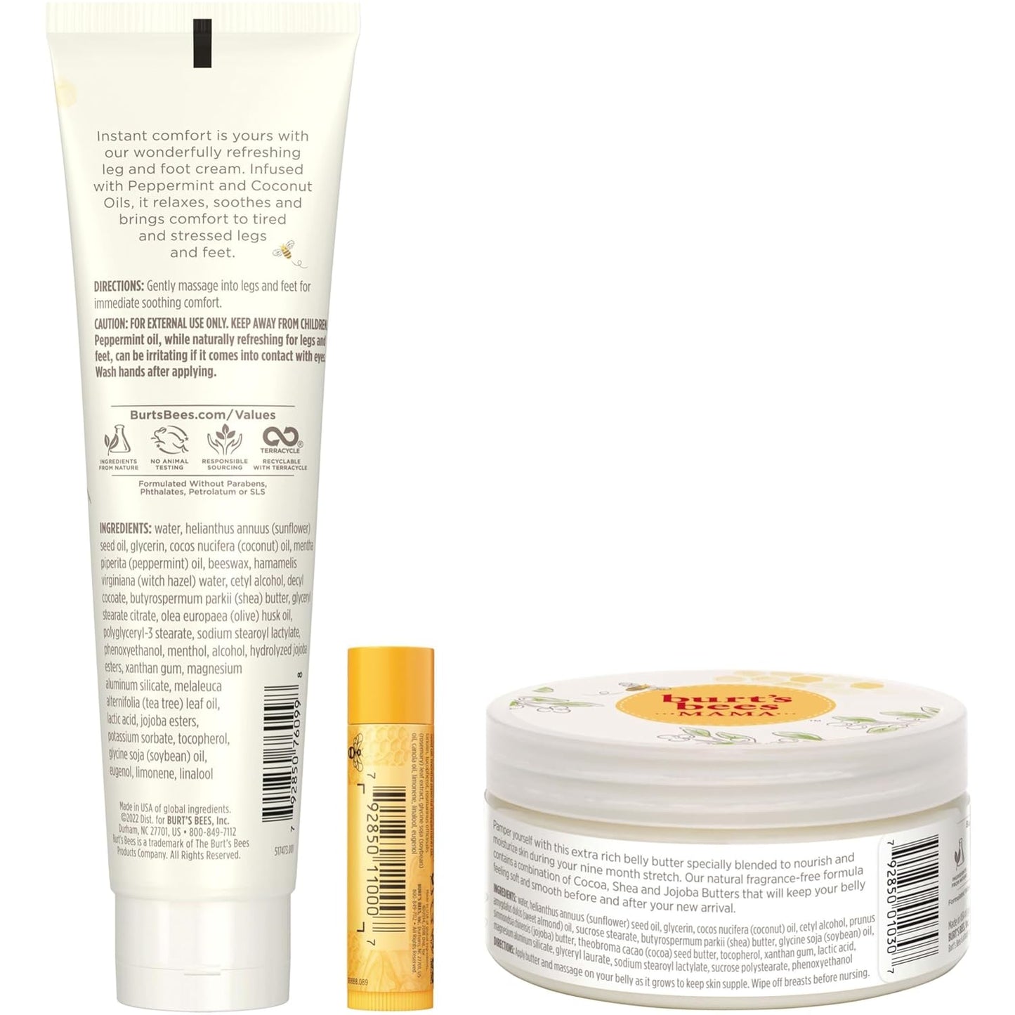 Burt\u2019s Bees Mama Bee set de regalo con 3 productos para el cui...