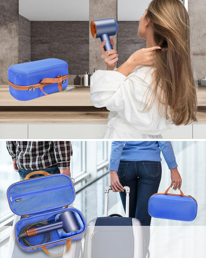 Estuche de almacenamiento rígido RAIACE compatible con secador de p...