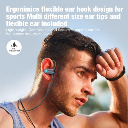Boean - Auriculares Bluetooth, auriculares inalámbricos Bluetooth 5...