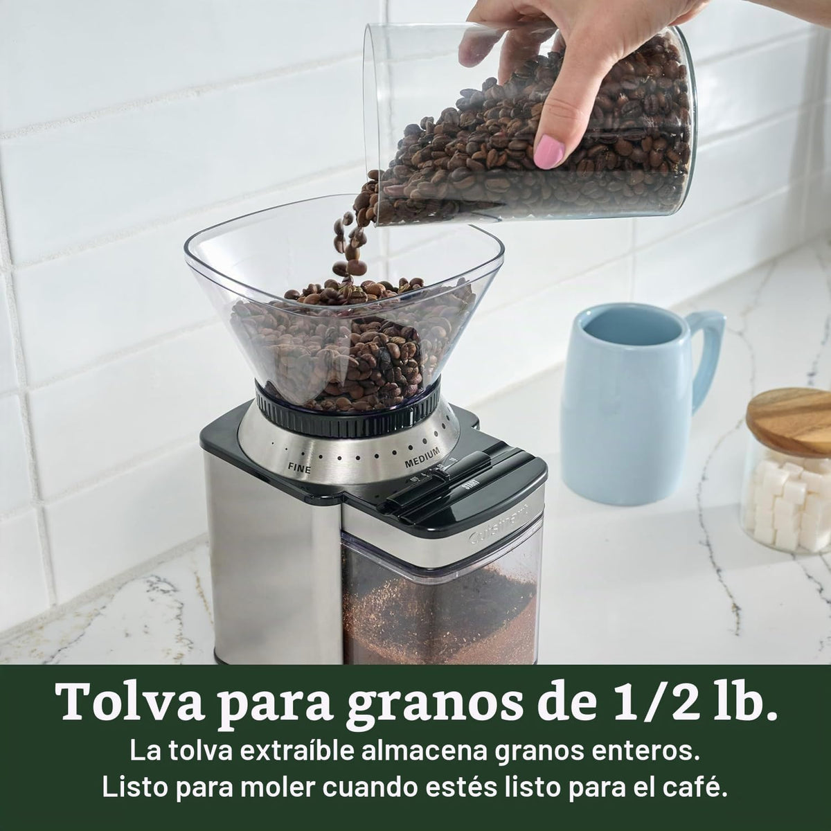Cuisinart Molinillo de café, molinillo de café eléctrico automático...
