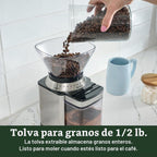 Cuisinart Molinillo de café, molinillo de café eléctrico automático...
