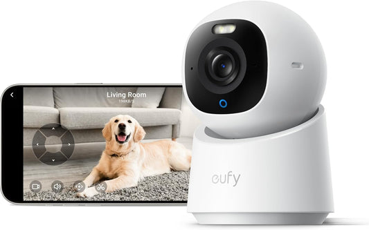 Cámara de seguridad interior eufy Security E30, última generación,...