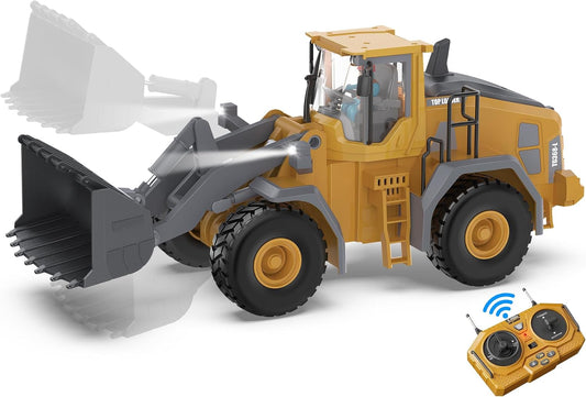 KIDMARKT - Cargador de ruedas de metal a control remoto | Camión de...