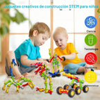 Huaker Juguetes de construcción STEM para niños y niñas de 3, 4, 5,...