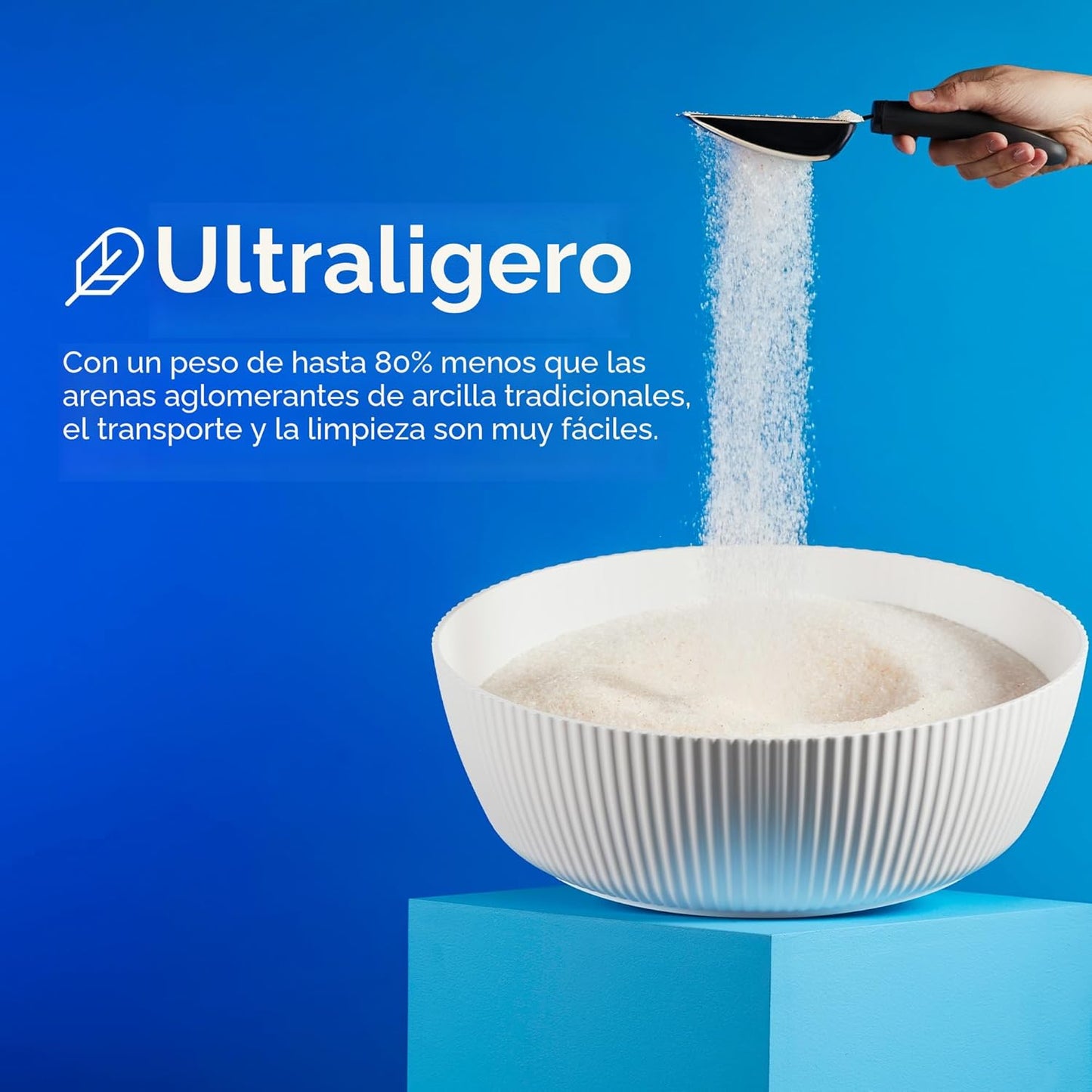 PrettyLitter Arena para gatos con monitoreo de salud (sin perfume,...