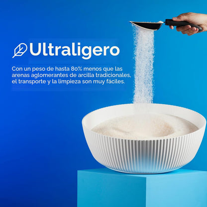 PrettyLitter Arena para gatos con monitoreo de salud (sin perfume,...