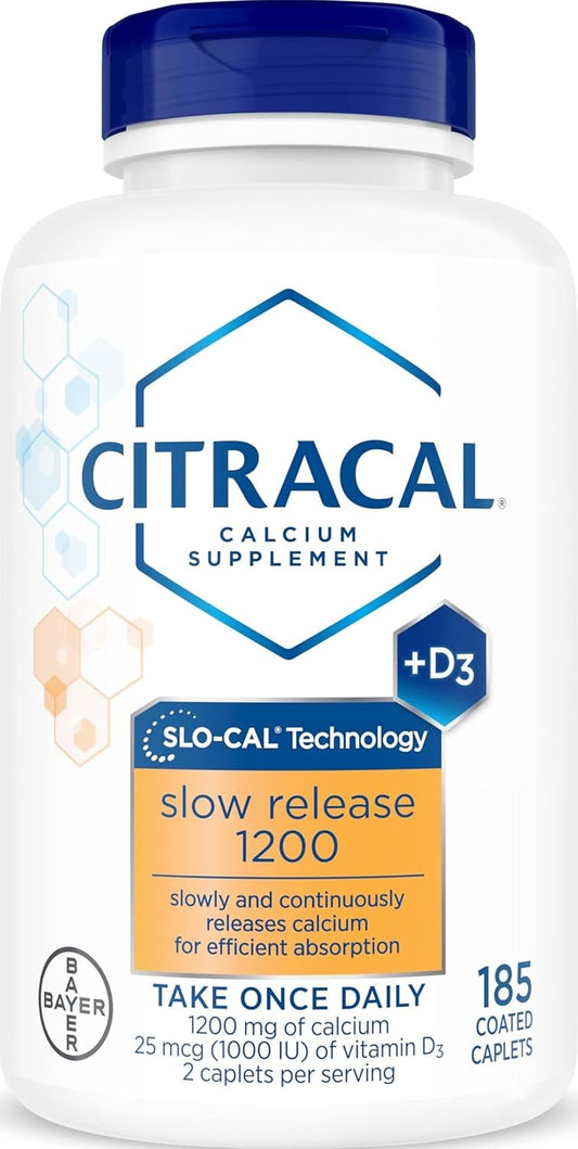 Citracal Liberación Lenta - Calcio 1200 mg con Vitamina D3, Magnesi...